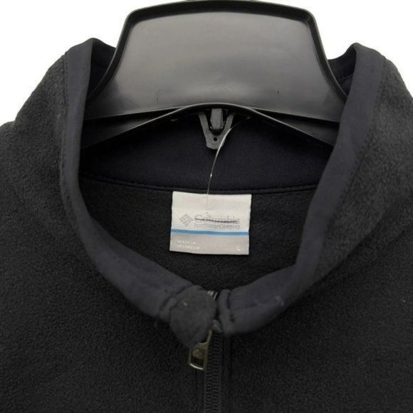 Columbia Men's Black Klamath Range II Half Zip Microfleece Pullover  Size L - Picture 5 of 13